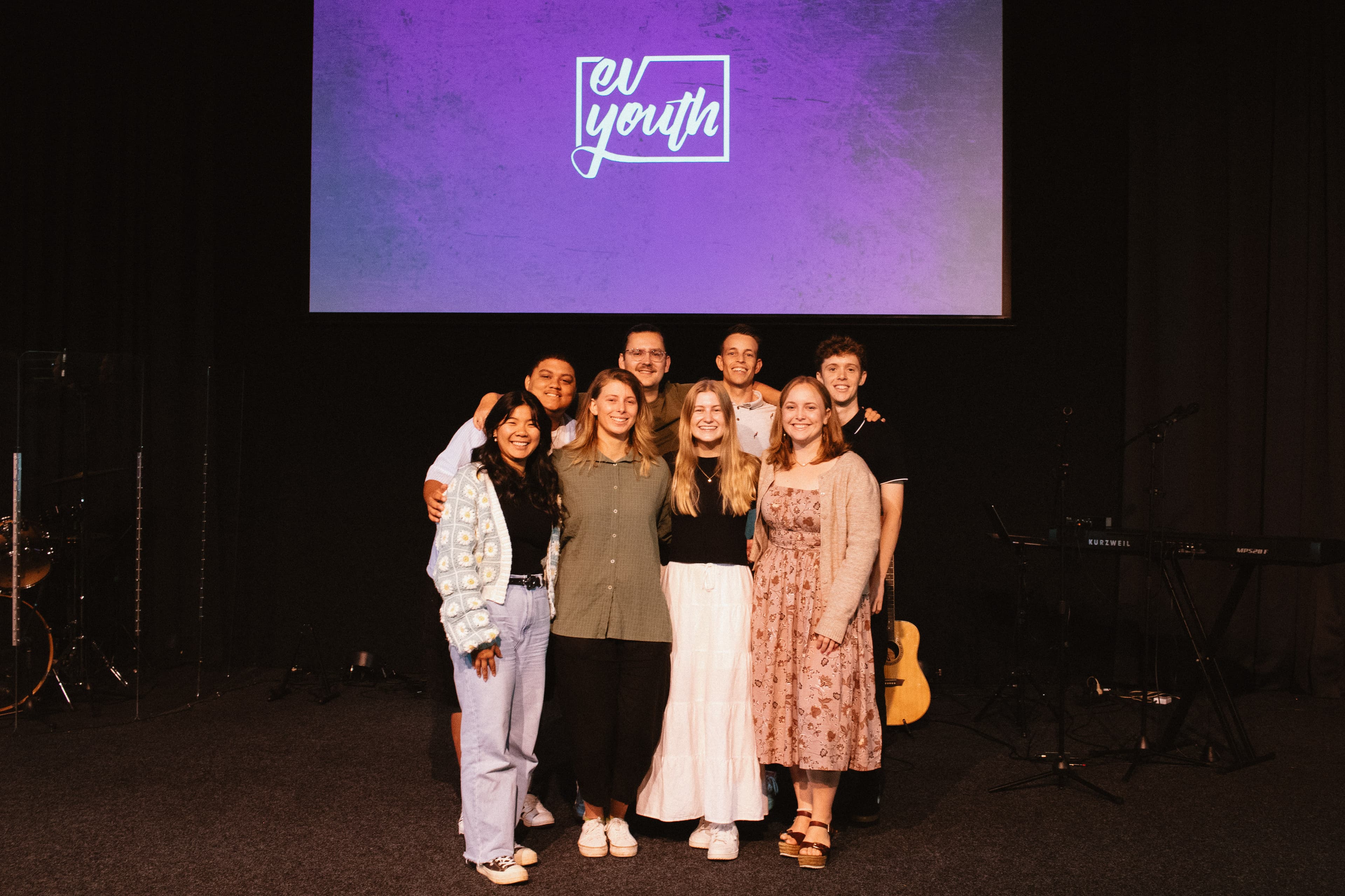 Ev Youth leaders team at Ev Church Auckland